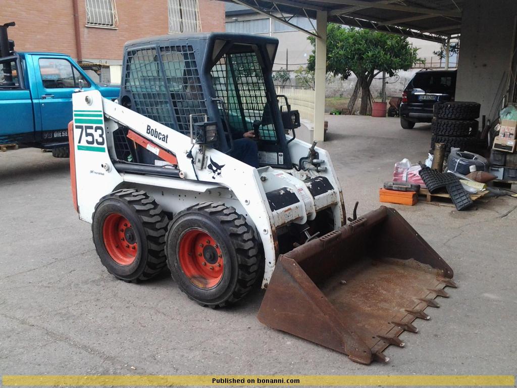 Bobcat 753 Used Skid Steer Loader Year 2001