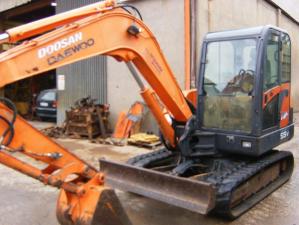 Daewoo Solar 055V Plus - Mini Excavator - Picture 1