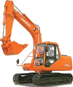 Daewoo Escavatore Cingolato Solar 130 LC-V